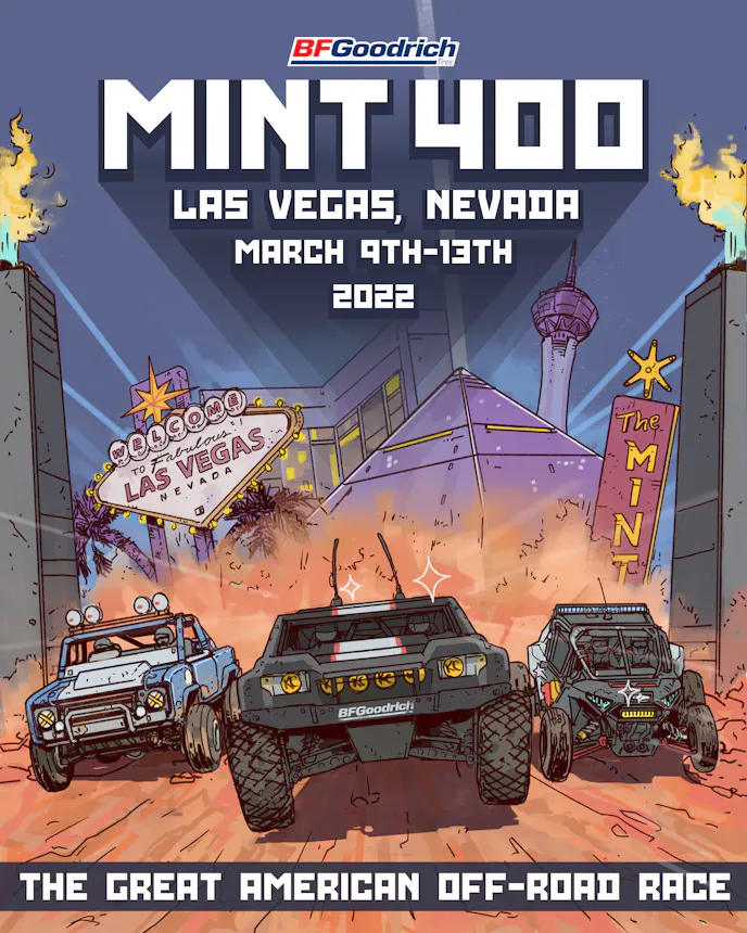 Mint 400 VIP Sweepstakes 2022 Mint 400