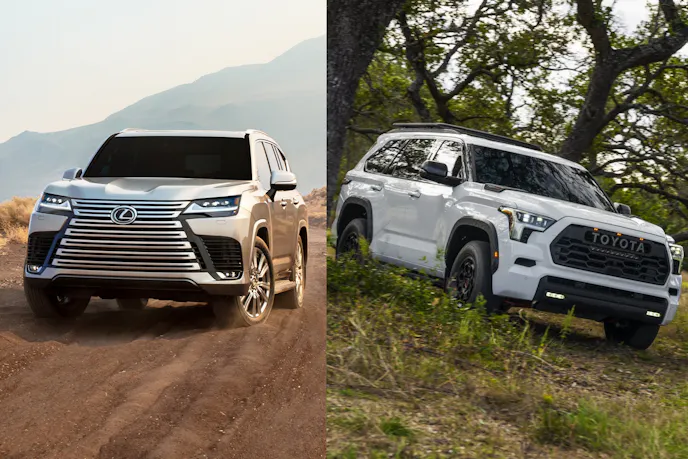 Sequoia vs. 2022 Lexus
