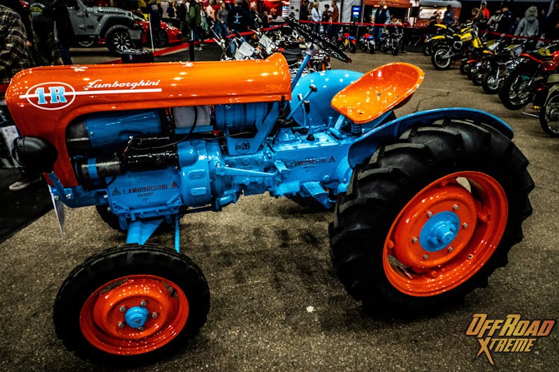 Tractor at Barrett-Jackson