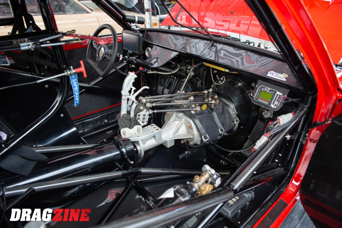 Interior of Jose Torres 1981 Toyota Starlet