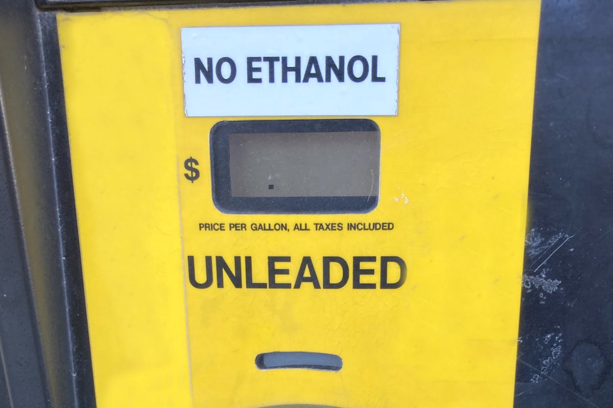 Ethanol free gas