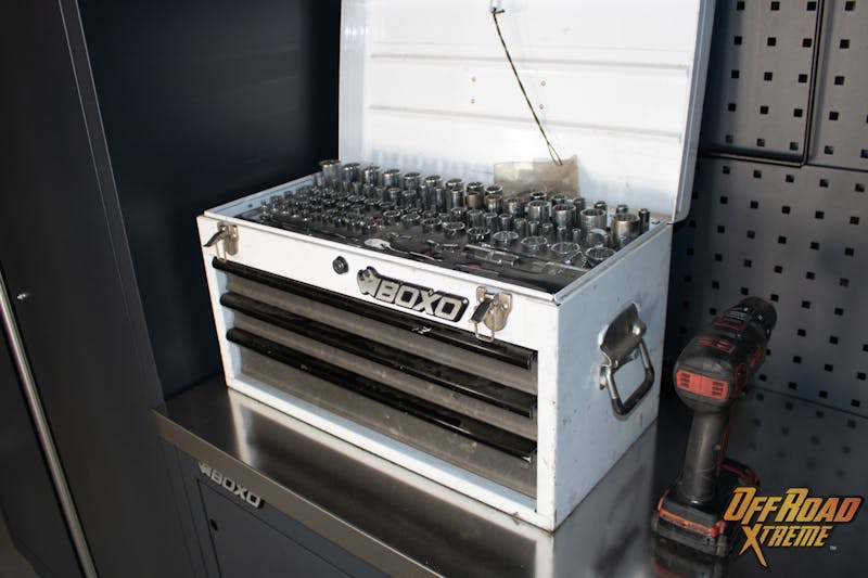 Blake Wilkey's Shark Den With Boxo Tools