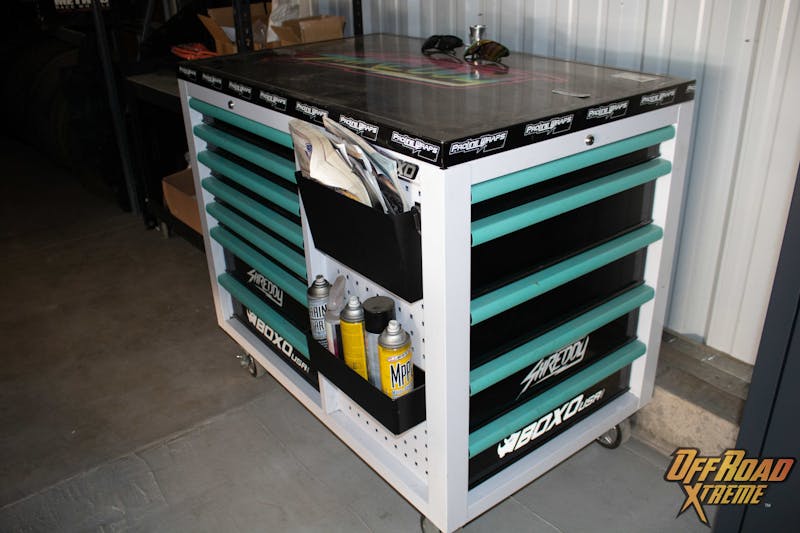 Blake Wilkey's Shark Den With Boxo Tools