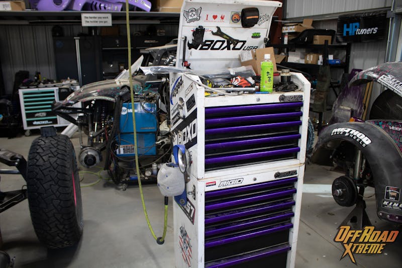 Blake Wilkey's Shark Den With Boxo Tools