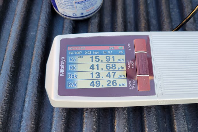 ball hone surface finish