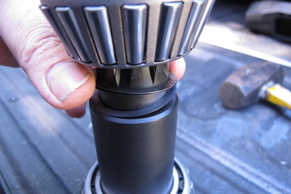 Mopar rearend rebuild