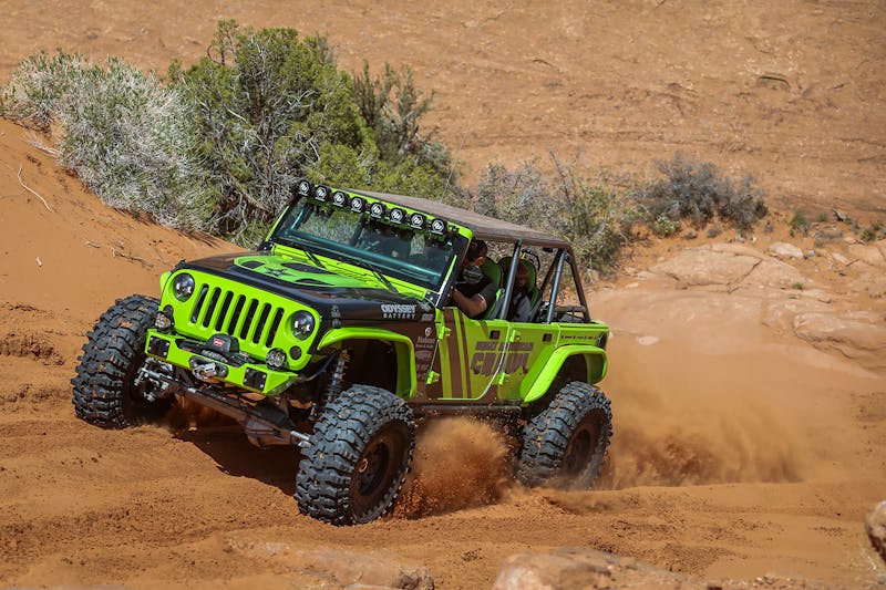 Rockstar Garage Conquers Moab Easter Jeep Safari - Moab Rim