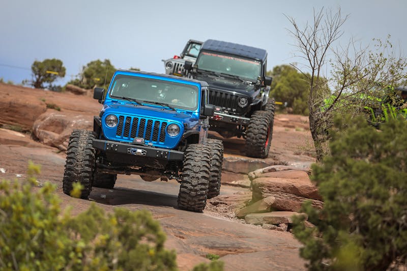 Rockstar Garage Conquers Moab Easter Jeep Safari - Moab Rim