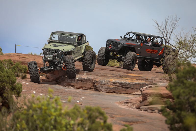 Rockstar Garage Conquers Moab Easter Jeep Safari - Moab Rim