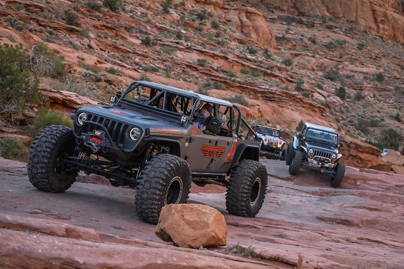 Rockstar Garage Conquers Moab Easter Jeep Safari - Moab Rim