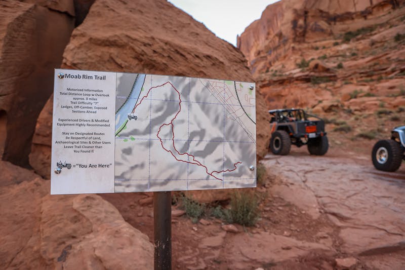 Rockstar Garage Conquers Moab Easter Jeep Safari - Moab Rim