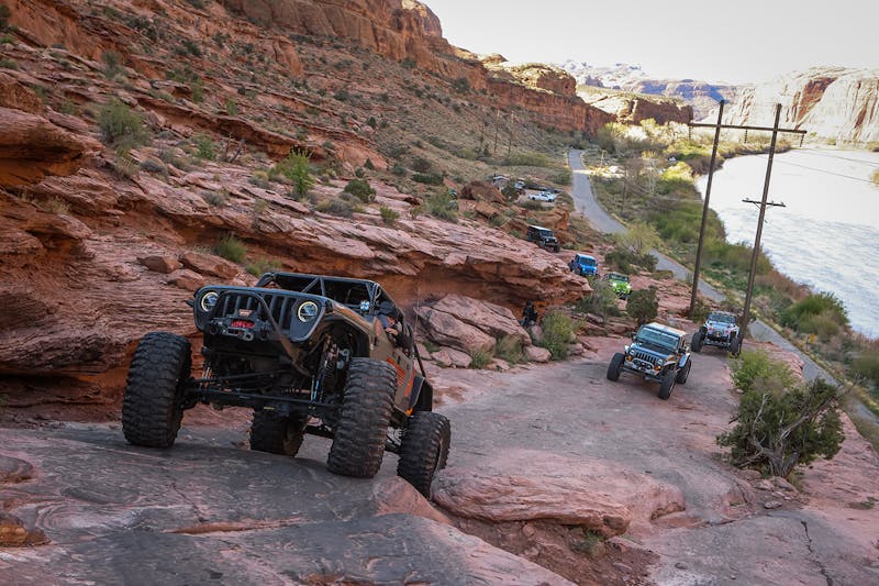 Rockstar Garage Conquers Moab Easter Jeep Safari - Moab Rim