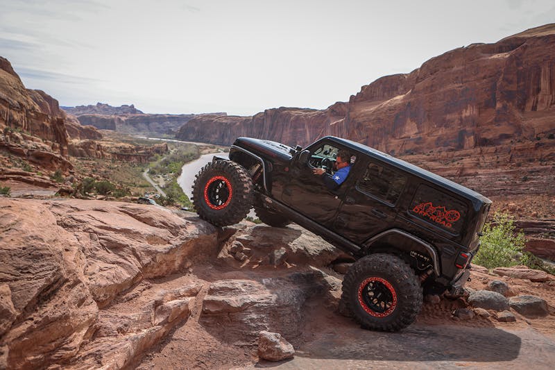 Rockstar Garage Conquers Moab Easter Jeep Safari - Moab Rim