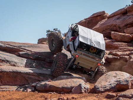 Rockstar Garage Conquers Moab Easter Jeep Safari - Gold Bar Spike Rockstar Garage Conquers Moab Easter Jeep Safari - Gold Bar Spike