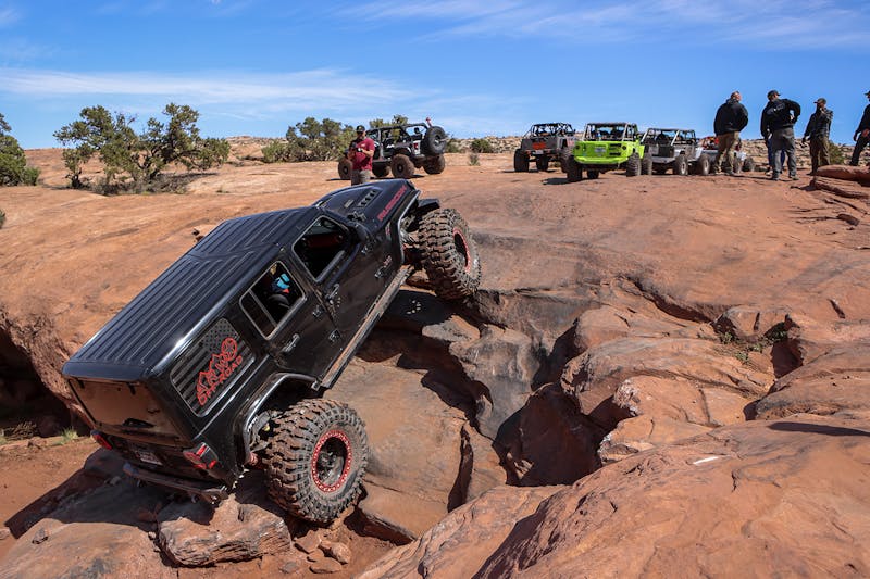 Rockstar Garage Conquers Moab Easter Jeep Safari - Gold Bar Spike