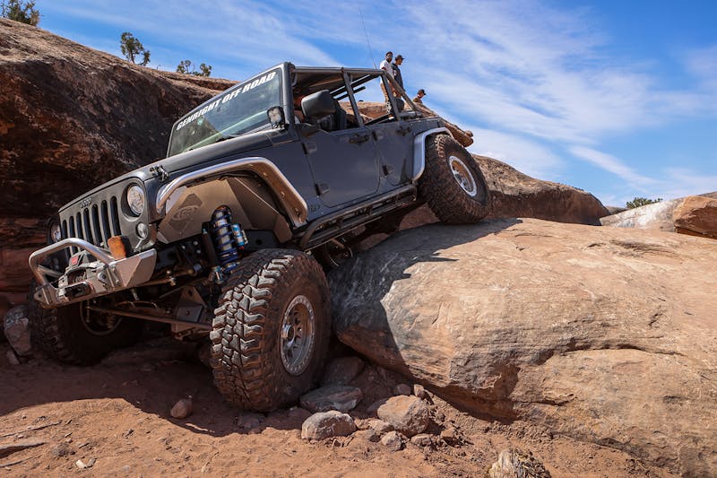 Rockstar Garage Conquers Moab Easter Jeep Safari - Golden Crack
