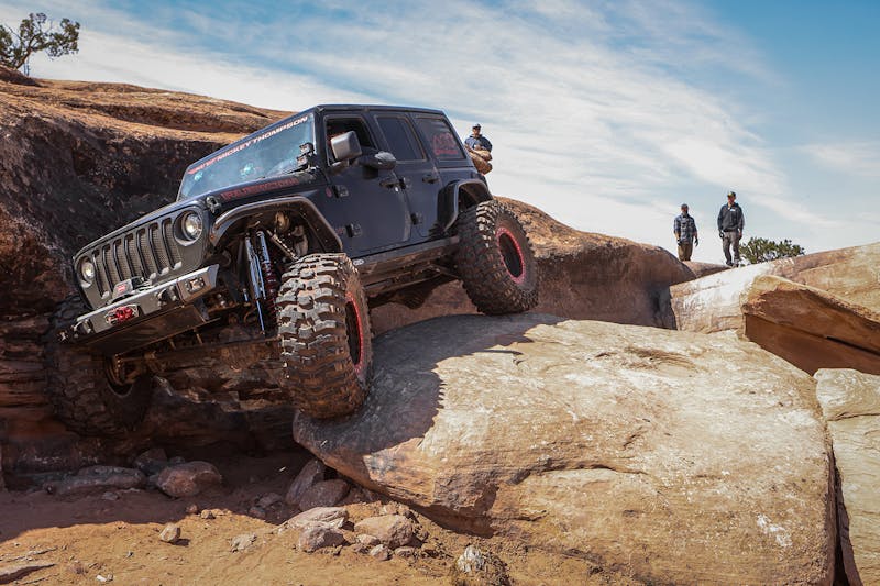 Rockstar Garage Conquers Moab Easter Jeep Safari - Golden Crack