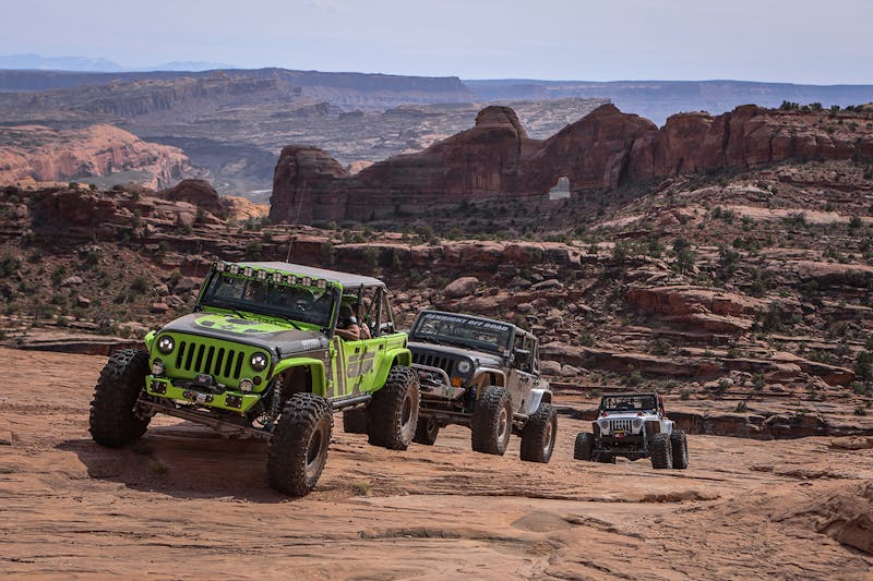 Rockstar Garage Conquers Moab Easter Jeep Safari - Golden Crack