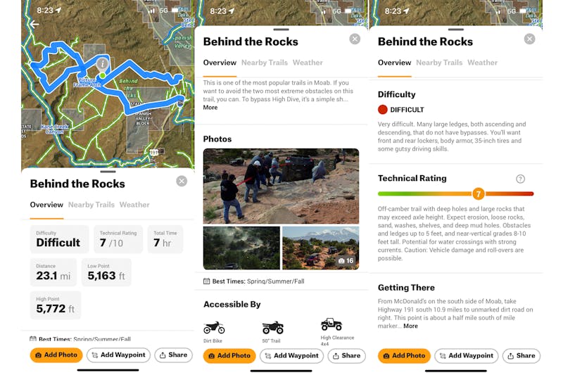 2022 Easter Jeep Safari And Back Behind The Rocks Trail