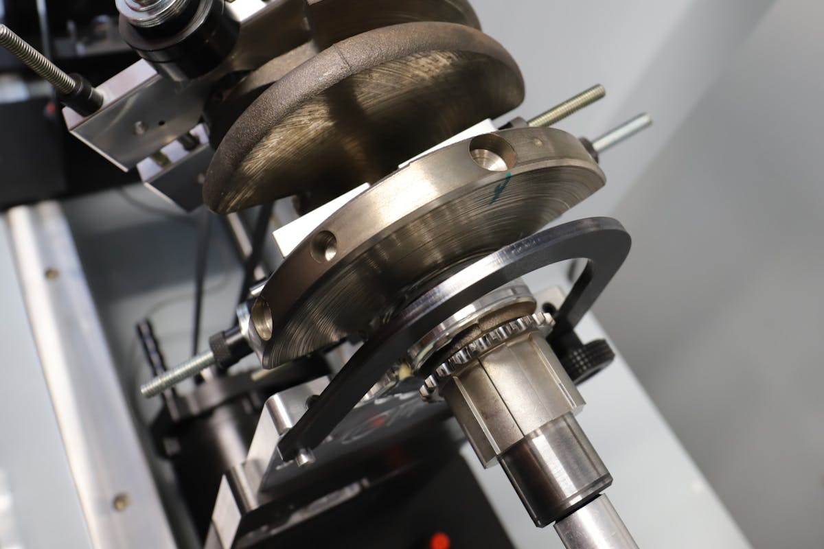 drilled counterweight