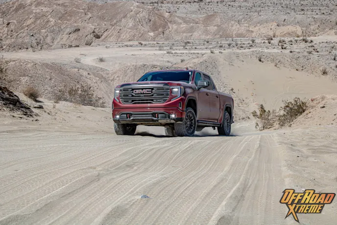 Brand New 2022 GMC Sierra AT4X Off-Road Field Tested In The Desert