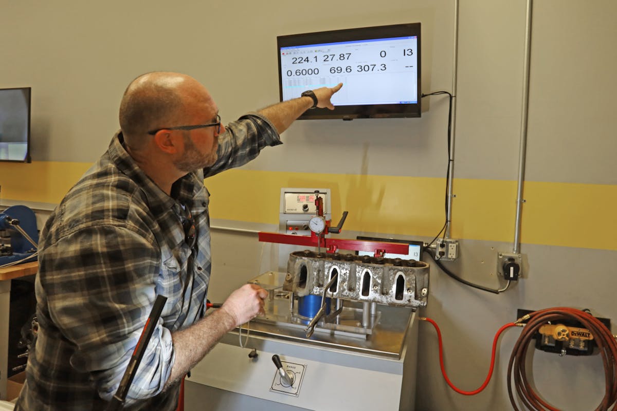 EFI University Flow bench