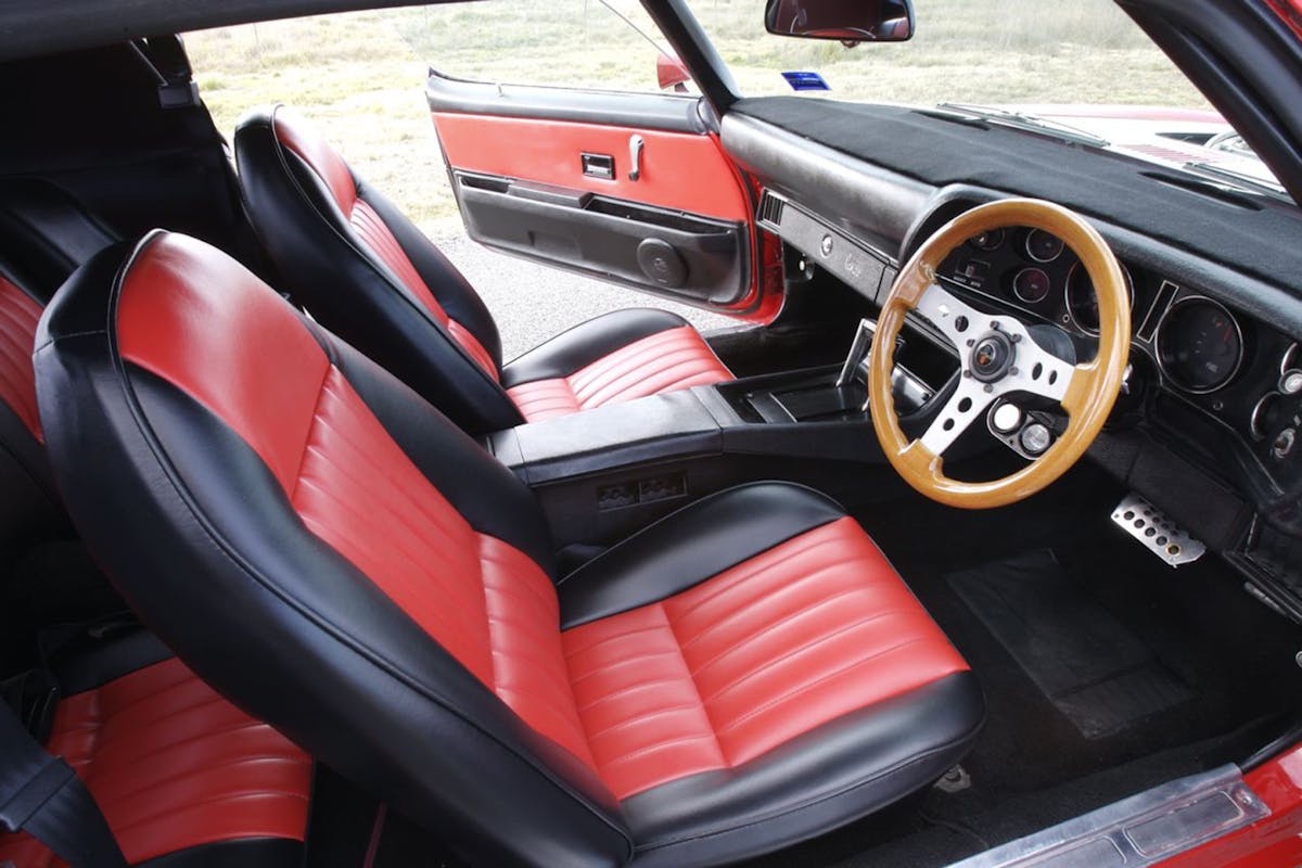 Camaro interior