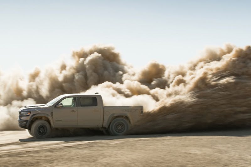 Ken Block Gets Wild In Brand New Ram TRX Sand Blast Edition