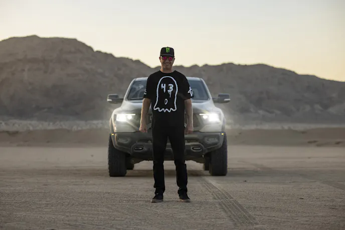 Ken Block Gets Wild In Brand New Ram TRX Sand Blast Edition