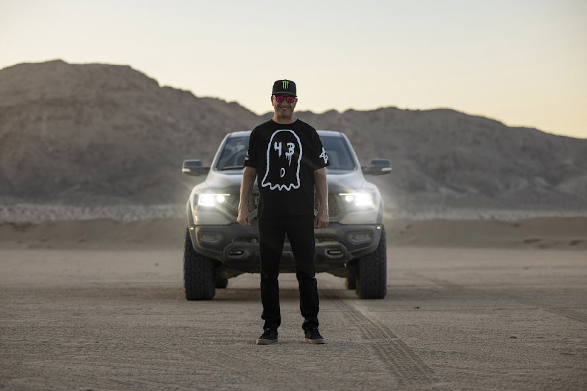 Ken Block Gets Wild In Brand New Ram TRX Sand Blast Edition