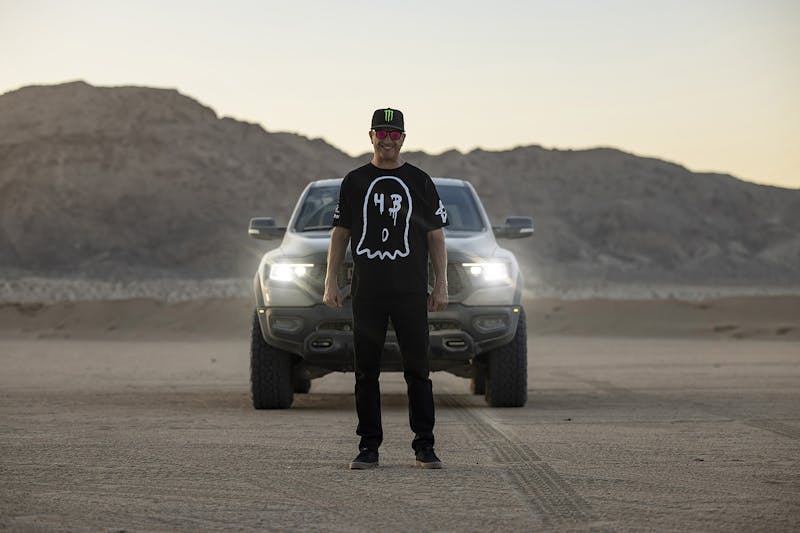 Ken Block Gets Wild In Brand New Ram TRX Sand Blast Edition