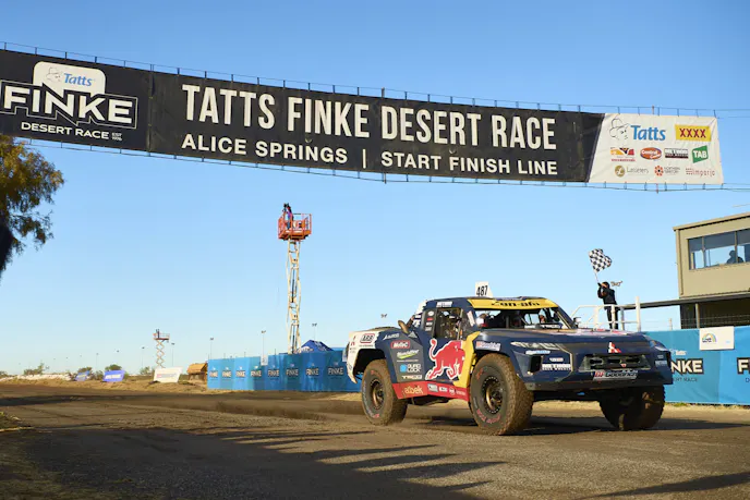Racing And Win Australia's Tatts Finke Desert Race With Toby Price