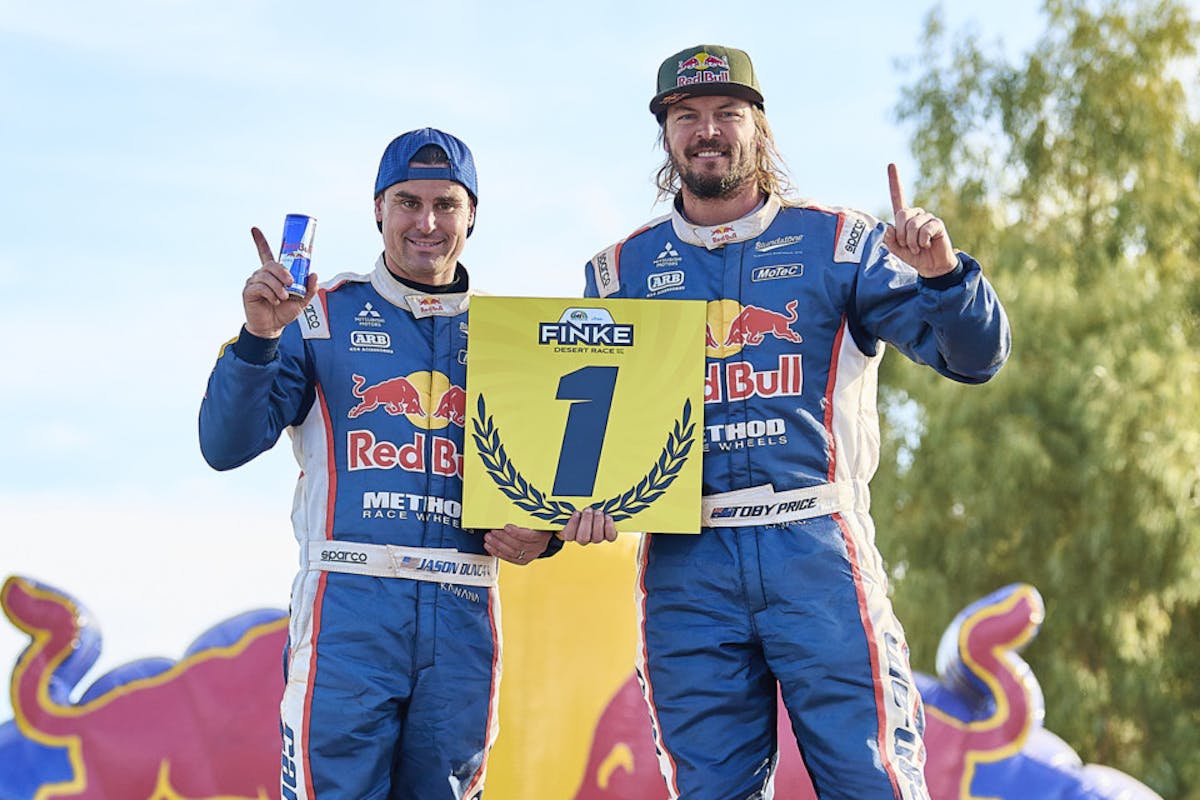 Racing And Win Australia's Tatts Finke Desert Race With Toby Price