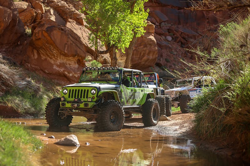 Rockstar Garage on Cliff Hanger Trail With Mickey Thompson Tires