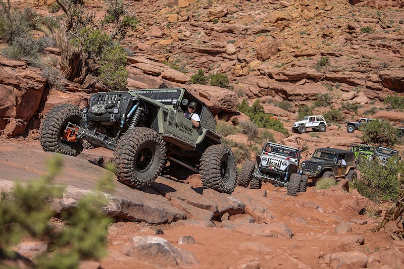 Rockstar Garage on Cliff Hanger Trail With Mickey Thompson Tires