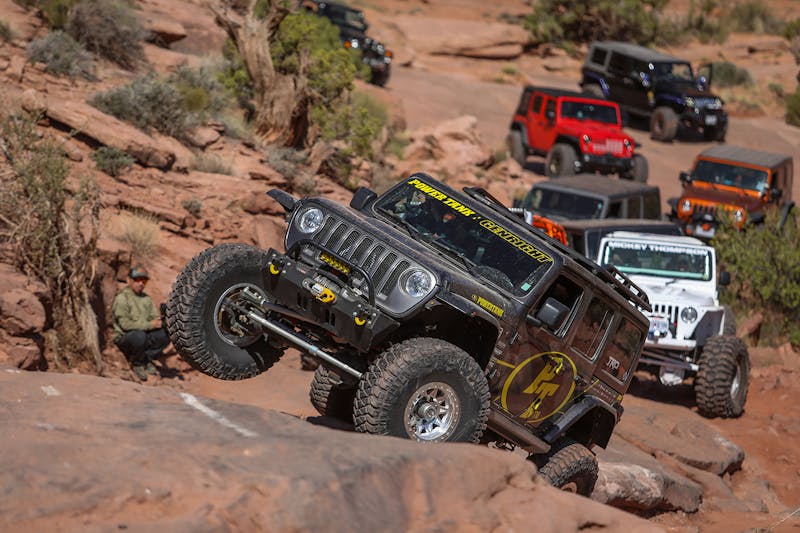 Rockstar Garage on Cliff Hanger Trail With Mickey Thompson Tires