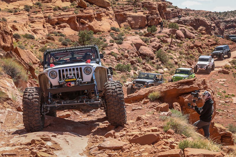 Rockstar Garage on Cliff Hanger Trail With Mickey Thompson Tires