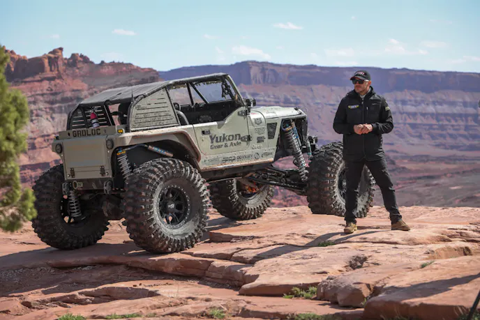 Rockstar Garage on Cliff Hanger Trail With Mickey Thompson Tires
