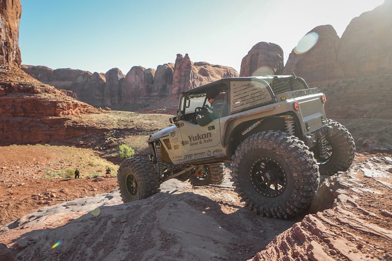 Rockstar Garage on Cliff Hanger Trail With Mickey Thompson Tires