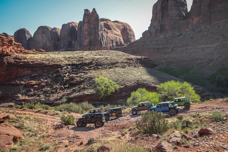 Rockstar Garage on Cliff Hanger Trail With Mickey Thompson Tires