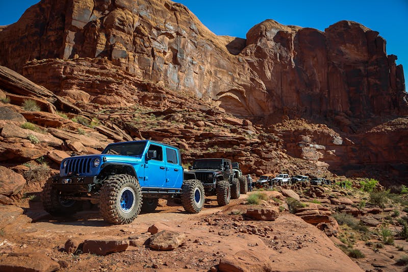 Rockstar Garage on Cliff Hanger Trail With Mickey Thompson Tires