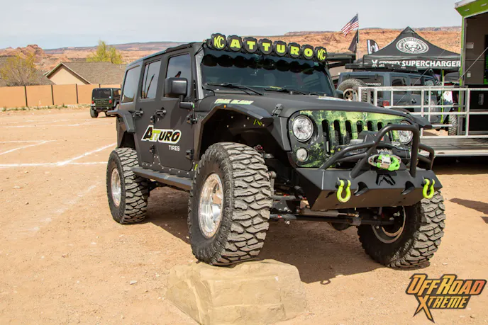 Atturo Trail Blade Boss Green Label Tire Debut at Easter Jeep Safari