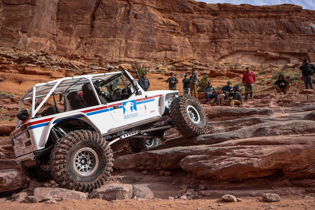 Authentic USPS Right-Hand Drive Jeep Fully Built To Haul The Mail