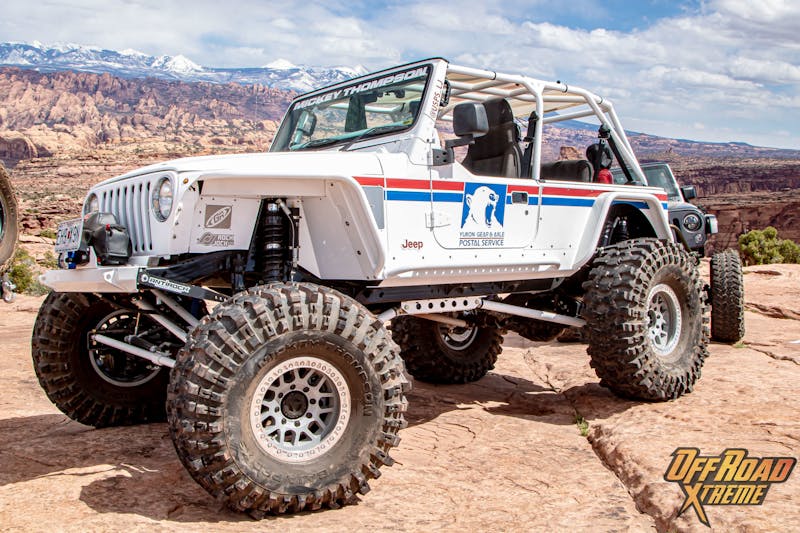 Authentic USPS Right-Hand Drive Jeep Fully Built To Haul The Mail