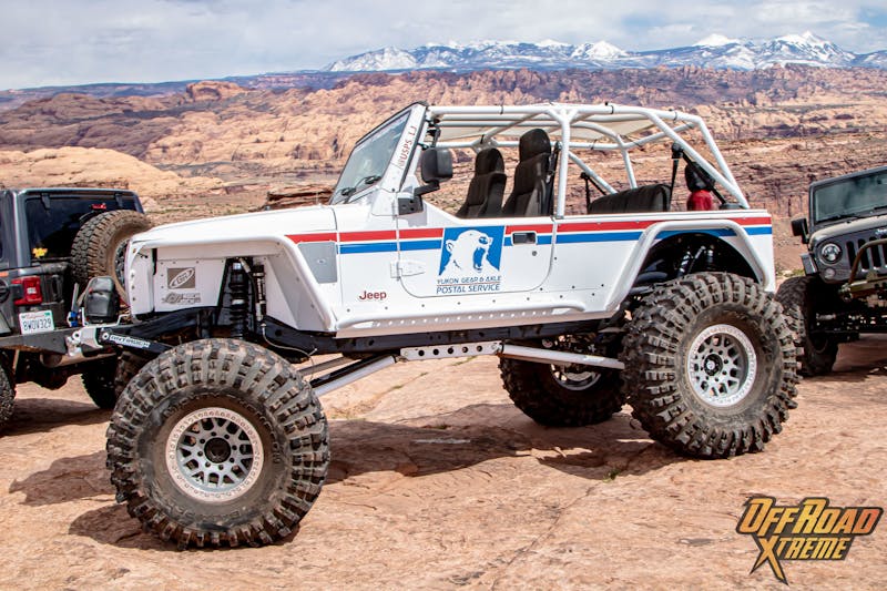 Authentic USPS Right-Hand Drive Jeep Fully Built To Haul The Mail