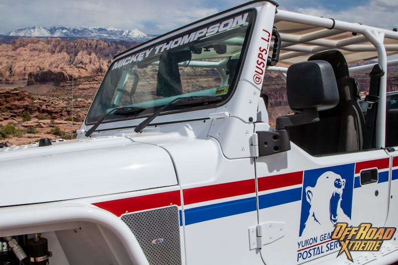 Authentic USPS Right-Hand Drive Jeep Fully Built To Haul The Mail