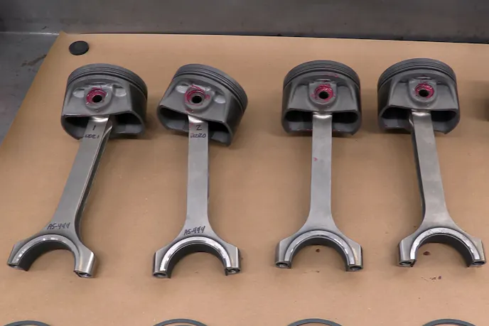 Ford Flathead rods and pistons