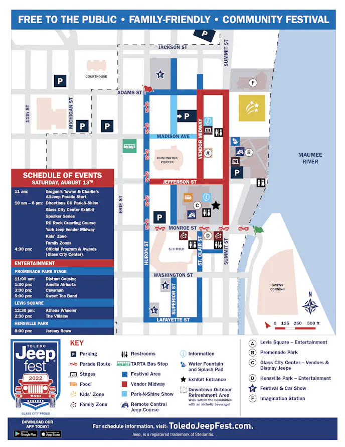 Calling All Jeepers To The Toledo Jeep Fest For Twenty Blocks Of Fun!