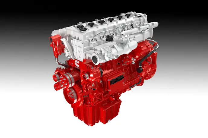 Cummins X15H hydrogen combustion engine