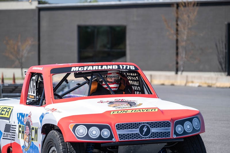 Cleetus McFarland And Bristol 1000 Features Stadium Super Trucks